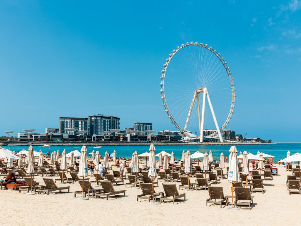 Free things to do in Dubai with Kids: The Beach JBR