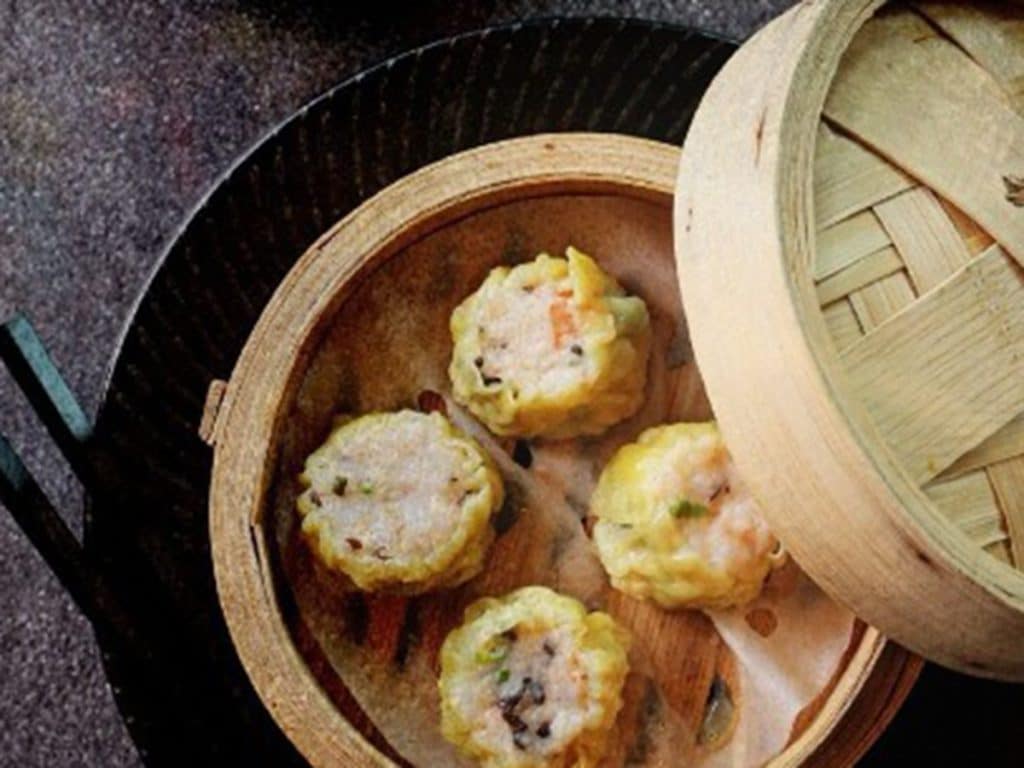 Prawn siew mai at The Noodle House