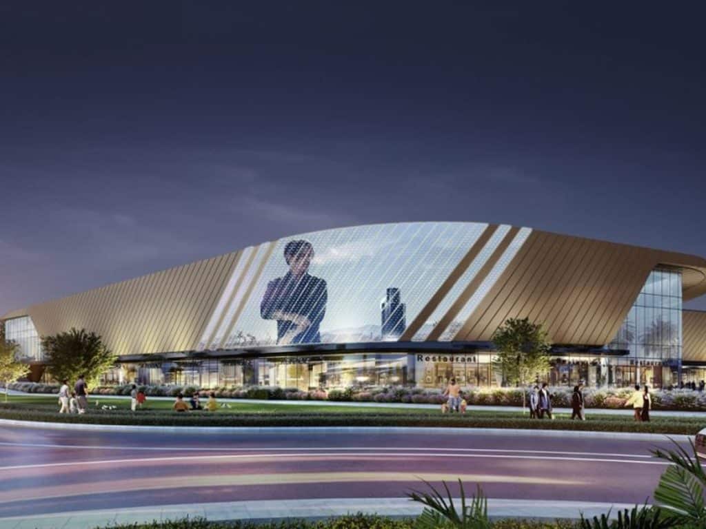 A rendering of the Sobha Mall