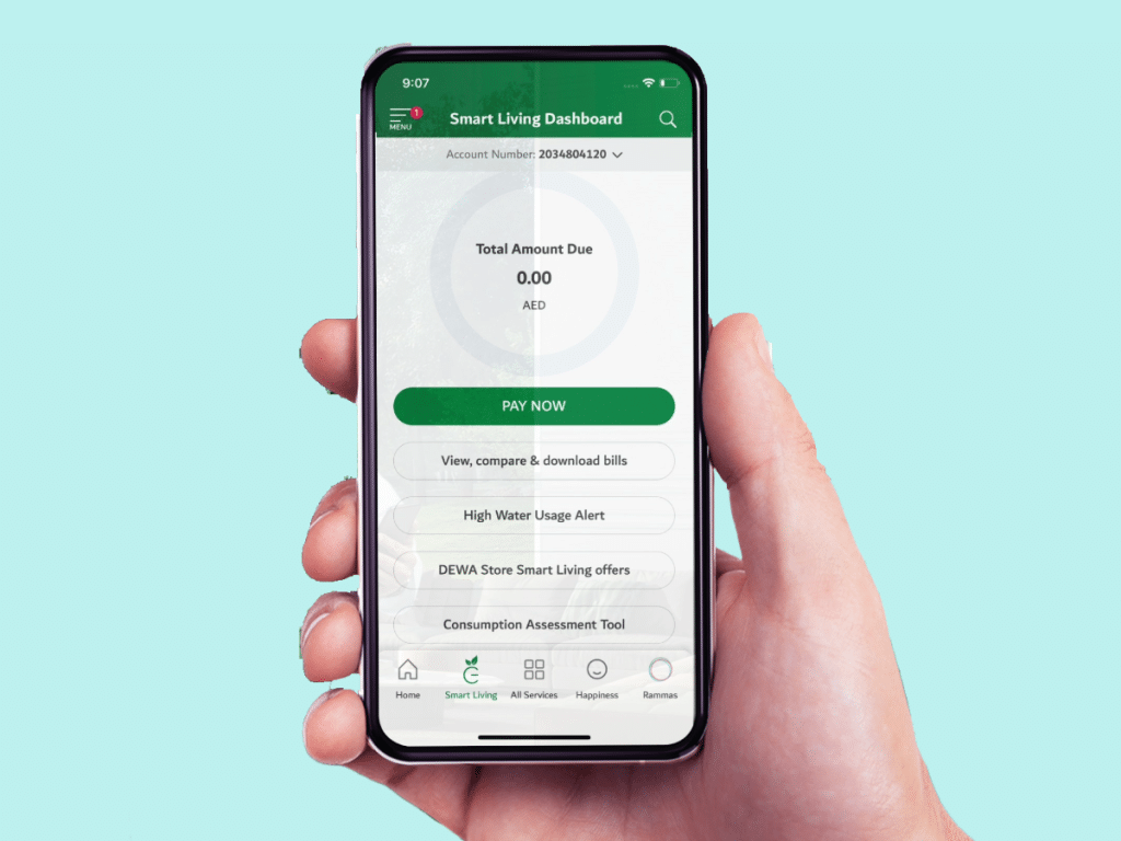 Utilize the Smart Living Dashboard