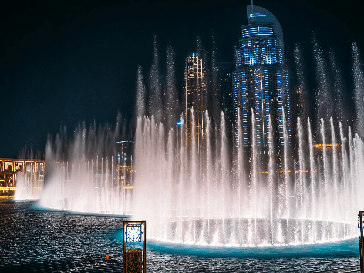 Dubai Fountain Show Timings