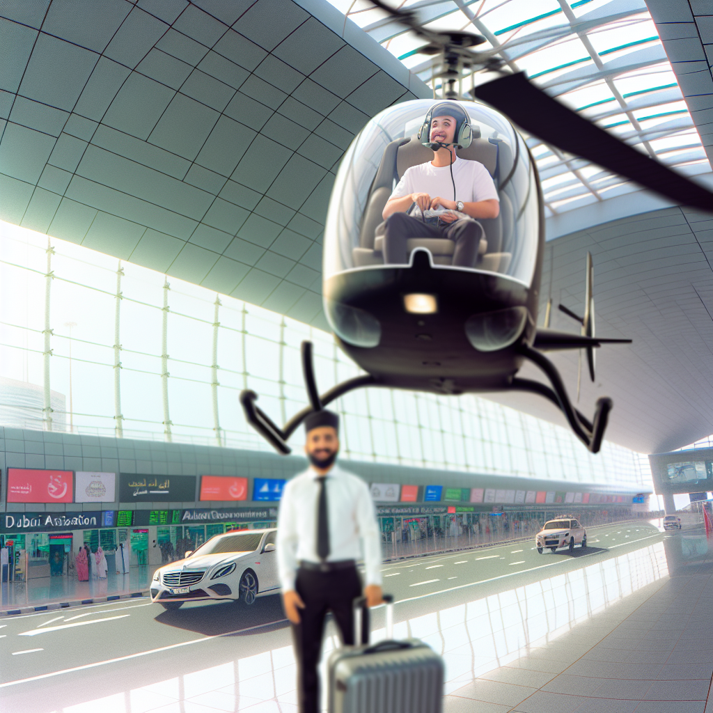 The Best Time of Day for a Helicopter Ride Over Dubai - Dubai helicopter view, Dubai helicopter ride, Dubai helicopter excursion